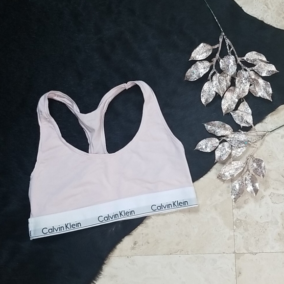 Calvin Klein Other - Calvin Klein Pink M Sports Bra